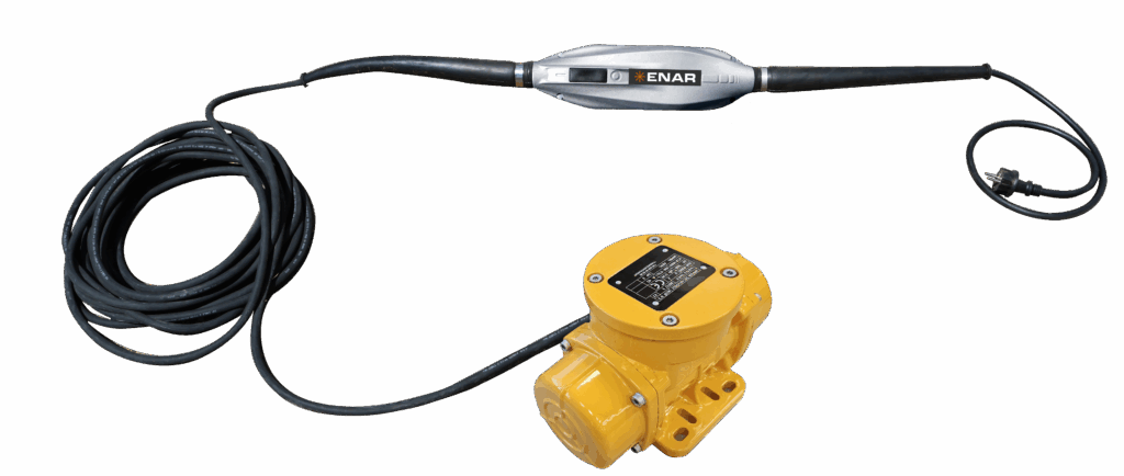 Wibrator zewnętrzny na 42V z przetwornicą prądu Enar iSpyder