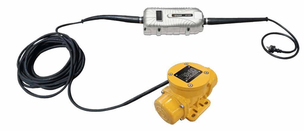 Wibrator zewnętrzny 42V z przetwornicą prądu Enar Spyder Pro