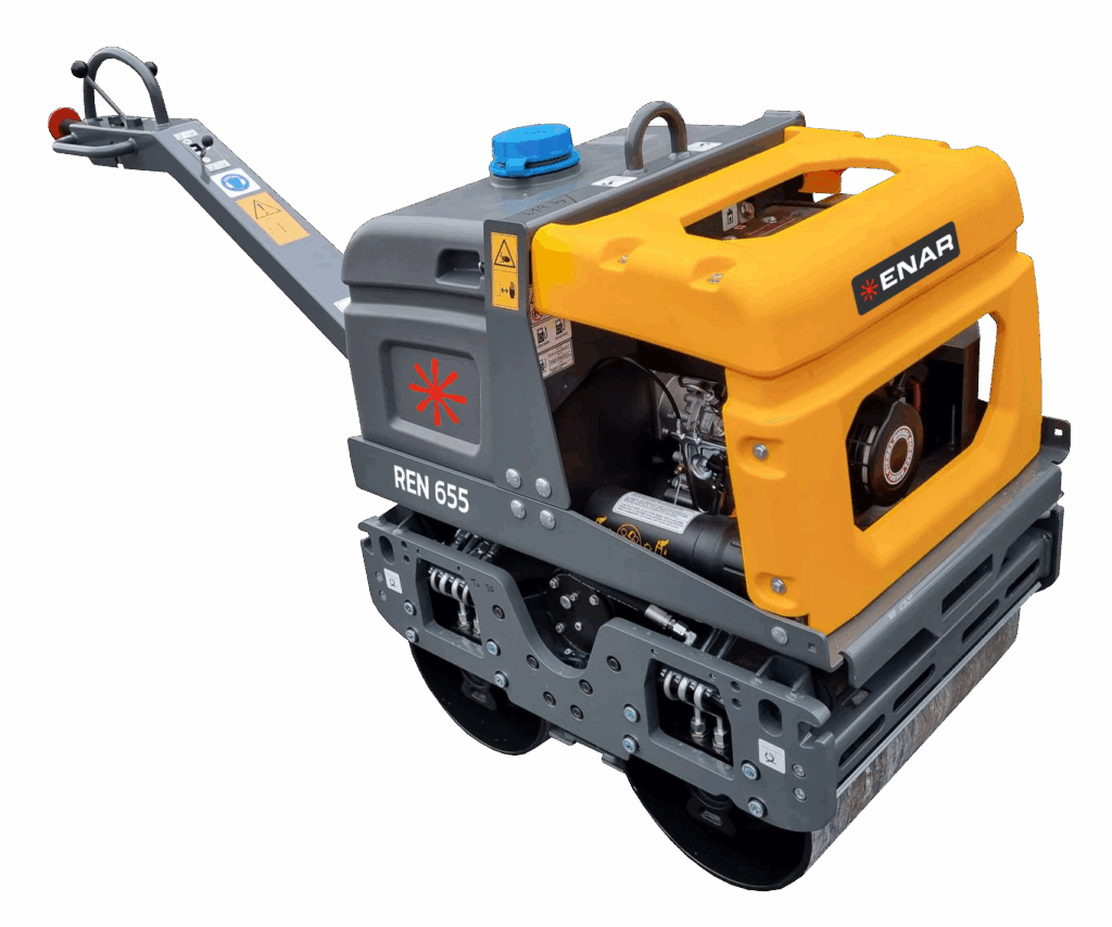 Walec wibracyjny do zagęszczania gruntu Enar REN 655
